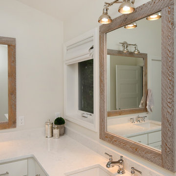 Classic White Bathroom Remodel