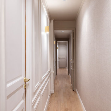 Un appartement Haussmannien familial et minimaliste