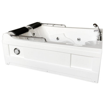 Whirlpool Bathtub 68.11" X 52.36" 2 persons with Heater - Mimi