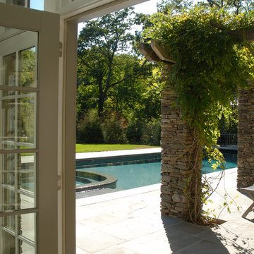 View into Pergola