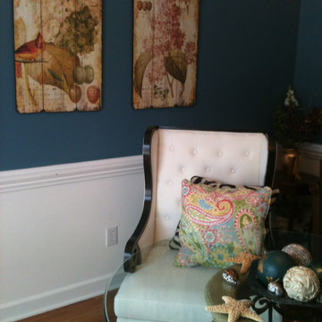 Coastal Blue Dining Room - Kala Ambrose Intuitive Interior Decor