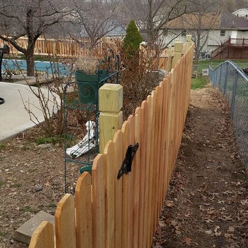 wood fence