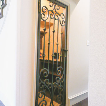 Wine Cellar Iron Door