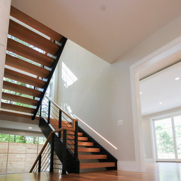 Project #73 | Bold Modern Staircase with Integrated Lighting