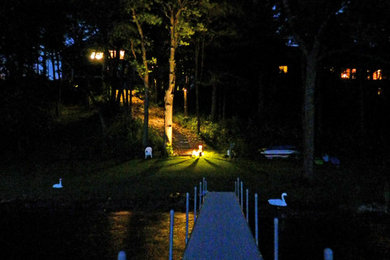 Minnewashta Lakehouse Outdoor Lighting