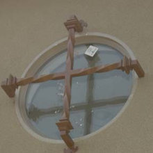 IRON WOOK DETAIL FOR OUTDOOR WINDOW