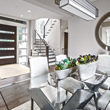 Transitional Custom Home in Bellevue