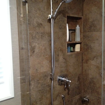 Handheld as a shower head