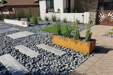 Design ideas for a landscaping in Phoenix.