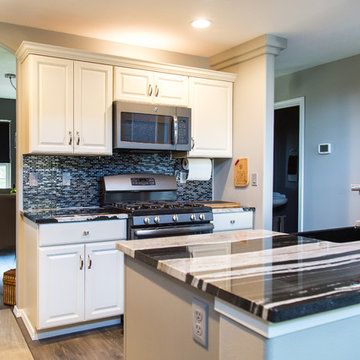 Eclectic Kitchen with Artistic Flare