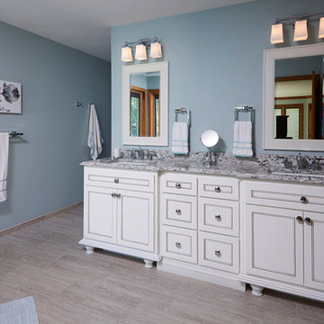 Lake Elmo Multi-bath Remodel—Master bath vanity