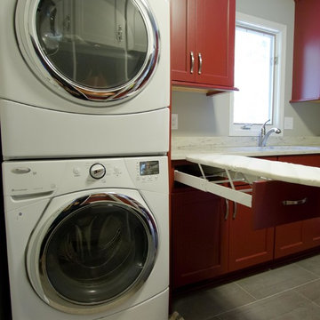 Prairie Village, KS | Laundry & Master Closet/Bathroom