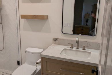 Inspiration for a bathroom remodel in Orange County