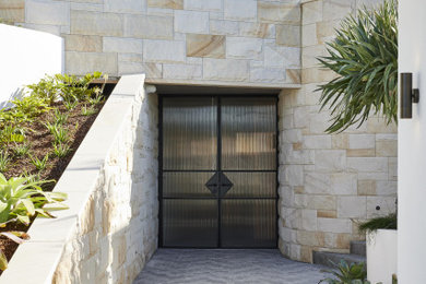 Photo of a contemporary garage in Sydney.