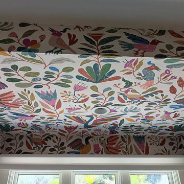 Ceiling wallpaper installation in Avondale, PA, 19311