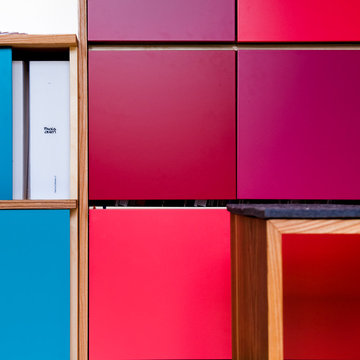 Büro mit Inneneinrichtung Kubus II