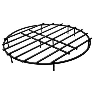 VEVOR Fire Pit Grate Round Firewood Grate 36"Grate for Fire Pit Heavy Duty Steel