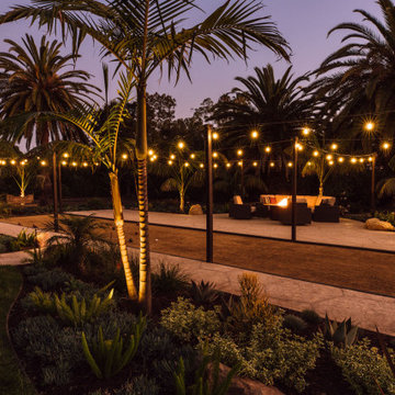 Hope Ranch Bocce Ball Court and Tropical Gardens