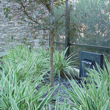 Rock Wall Patio
