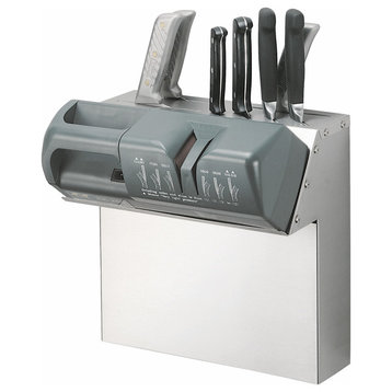Stainless mounting bracket & knives rack for MG - 5000, 4500 and 1000