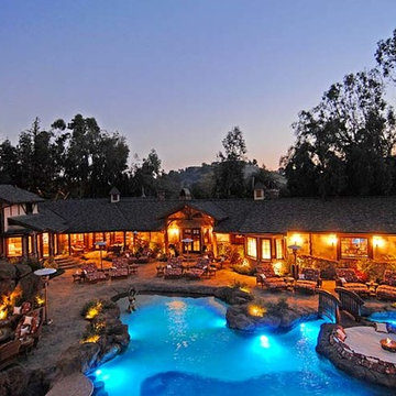 Naturalistic Pools with Grotto