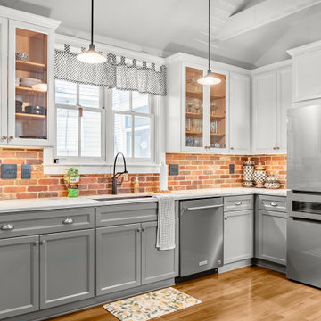Columbus Ohio Kitchen Cabinet Refacing Remodeling Project
