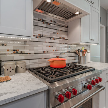 Mod Mosaics Poppy Grey Kitchen