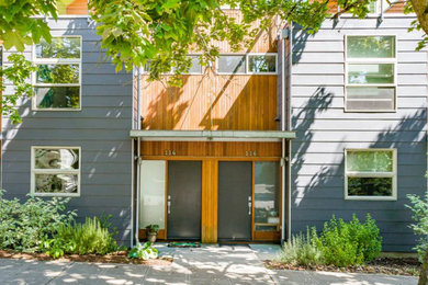 Home design - modern home design idea in Seattle