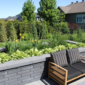 Unique Backyard Paver Project