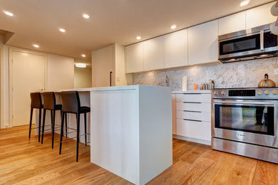 Trendy kitchen photo in Vancouver