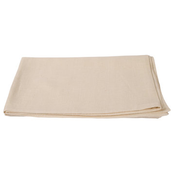 Linen Prewashed Lara Bath Towel, Cream, 65x130cm