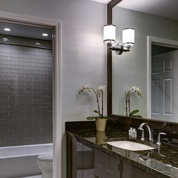 Radiant Renovation Hall Bathroom