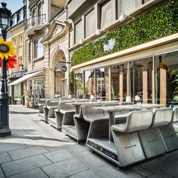 beton_heated benches - Furniture