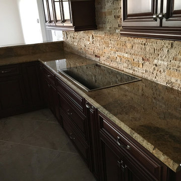 Typhoon Bordeaux Granite Countertops