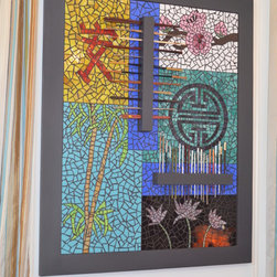 Custom Mosaic to display chop stick collection - Products