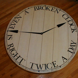 "Clocktail" Tables - Coffee Tables