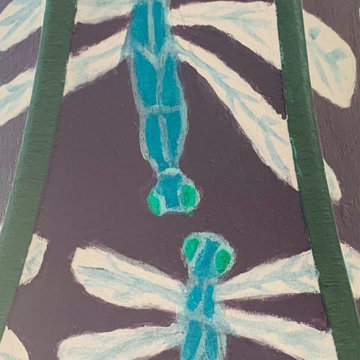 Custom Dragonfly Lampshade ($125)
