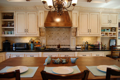 This is an example of a mediterranean kitchen in Santa Barbara.
