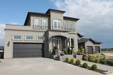 Inspiration for a timeless exterior home remodel in Other