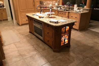 Elegant kitchen photo in Other