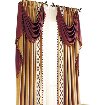 Luxurious Window Curtain, Royal Classy, 76"x96"
