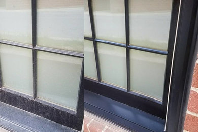 Before and After Window Cleaning in Eagleville, PA