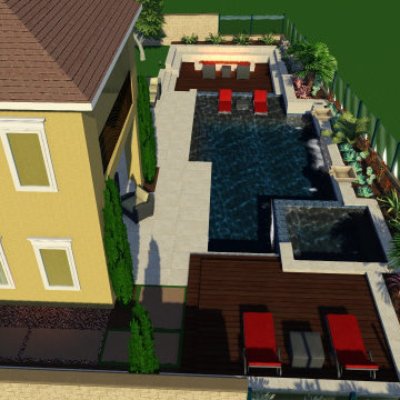 Shi Residence, Irvine 3D