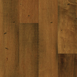 Cabin Maple Blackwash - Mohawk Brookdale 5" Wide Engineered Hardwood - Flooring