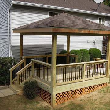 Pagoda Style Deck w/Pyramid Roof, Alexandria KY area