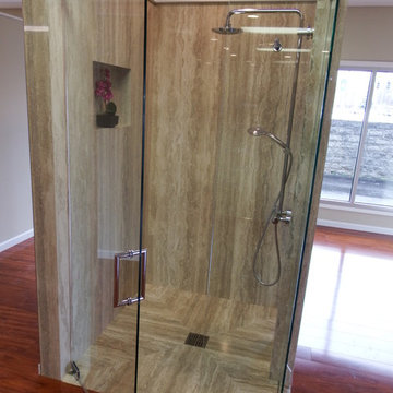 CG Large-Format Tile Shower Mock