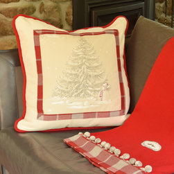 Pillow O Christmas tree - Decorative Pillows