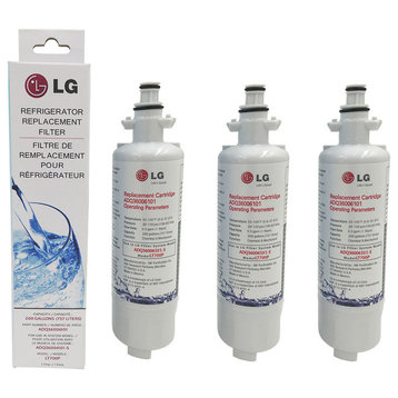 LG LT700P Kenmore 46-9690 ADQ36006101 Refrigerator Water Filter, Set of 3