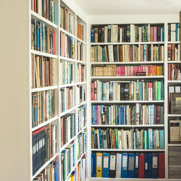 Built in bookcases