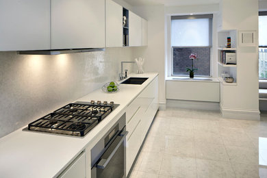 Photo of a contemporary kitchen in New York.